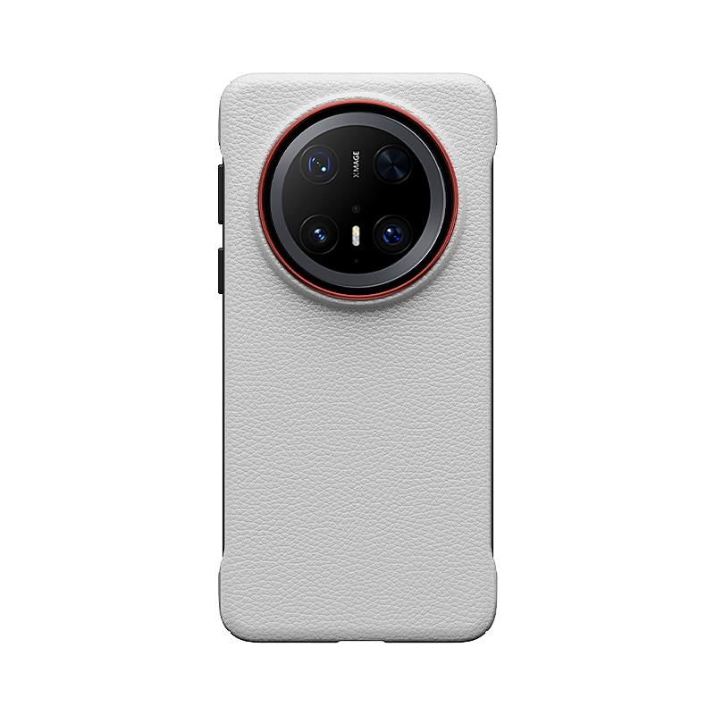 Stepford suitable for Huawei Mate70Pro/Pro+ mobile phone case Huawei Mate70Pro Premium Edition protective cover ultra-thin frameless large hole half-pack men's hard case - red circle black