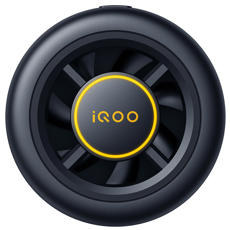 VivoiQOO magnetic cooling back clip Ice Shadow Black-7 condenser cooling live broadcast cooling artifact (magnetic sheet included) adapted to Apple Xiaomi Huawei OnePlus Black Shark Nubia