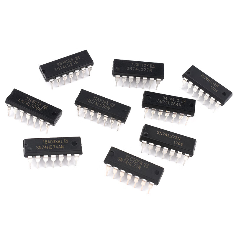 SN74LS20 27 28 30 32 33 51 54 55 73 74N chip MC74HC30 straight SN74LS20DIP-14