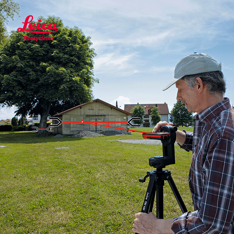 Leica D810 image laser rangefinder high-precision 250 meters outdoor infrared electronic ruler Leica handheld room measurement D810 standard version