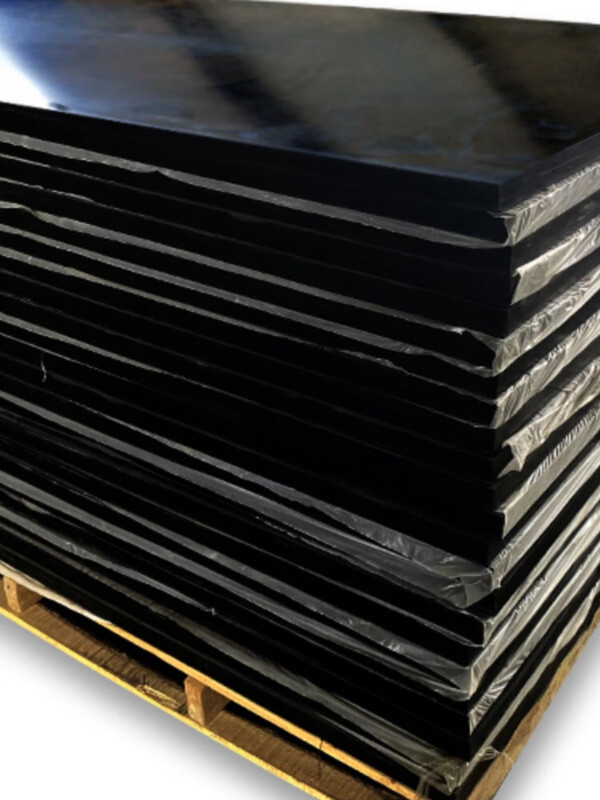 Pipeshuo thickened high-elastic industrial rubber rectangular plate 15mm20mm30mm shock-absorbing rubber floor mat wear-resistant bridge buffer