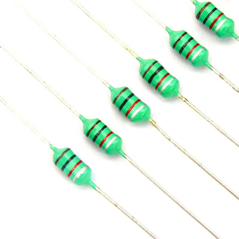 PAKAN 0307 color code inductor color ring inductor pack 1UH/10/100uh 12 kinds of inductance values 10 pieces each, 120 pieces in total