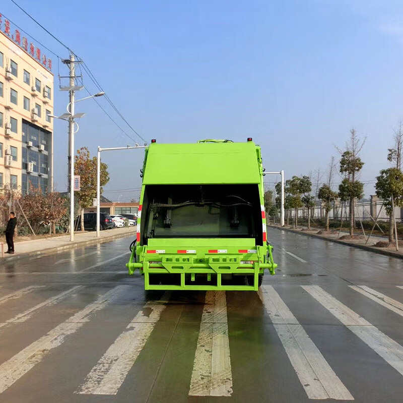 Zhongxiangyun 12 cubic meter compressed garbage truck Dongfeng Dolica compressed garbage transfer truck camp area domestic garbage collection truck sanitation truck cleaning truck 12 cubic meter Dolica D9 compressed garbage truck