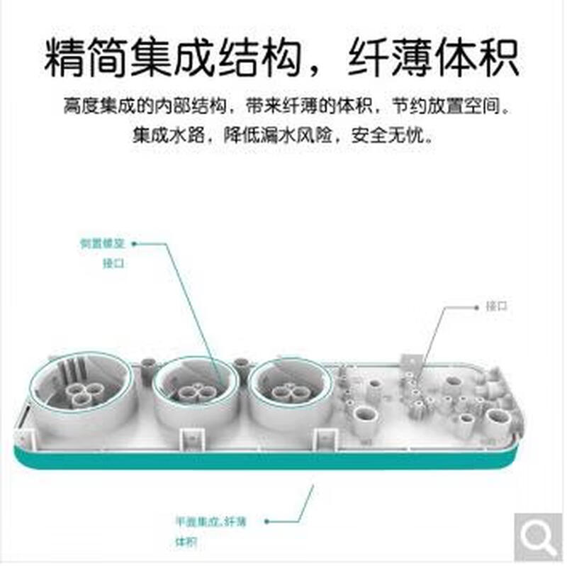 Chunyue water purifier 500G filter element RO reverse osmosis large flow barrelless large flow low wastewater CY-CRC500G