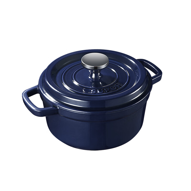SUPOR enamel pot 24cm cast iron pot soup pot stew pot multi-capacity gas induction cooker universal