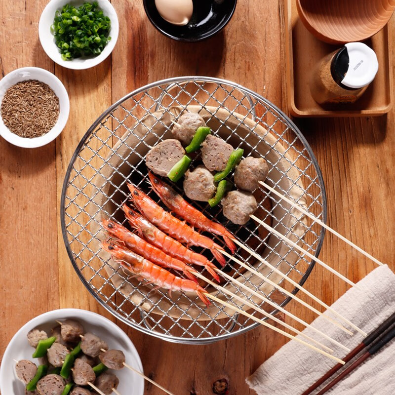 Hedara Hong Kong-style edge stove charcoal stove old-fashioned household soup charcoal fire casserole commercial clay stove around the stove to cook tea and barbecue #3 medium charcoal stove + stove + #22 burning pot + plate 0cm