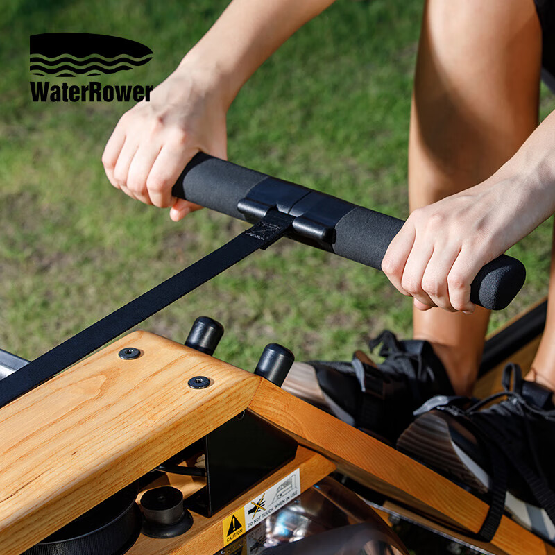 WaterRower original imported rowing machine water resistance rowing machine home aerobic fitness equipment double-track solid wood imported Jingzhi model ash wood naturally has LOGO Jingzhi model