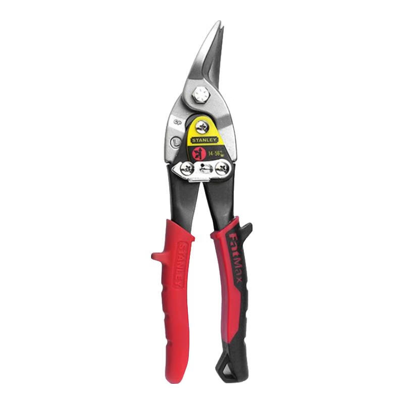 Stanley (STANLEY) aviation scissors 10-inch stainless steel iron scissors strong industrial grade barbed wire scissors right elbow aviation scissors 10-inch 14-562-22