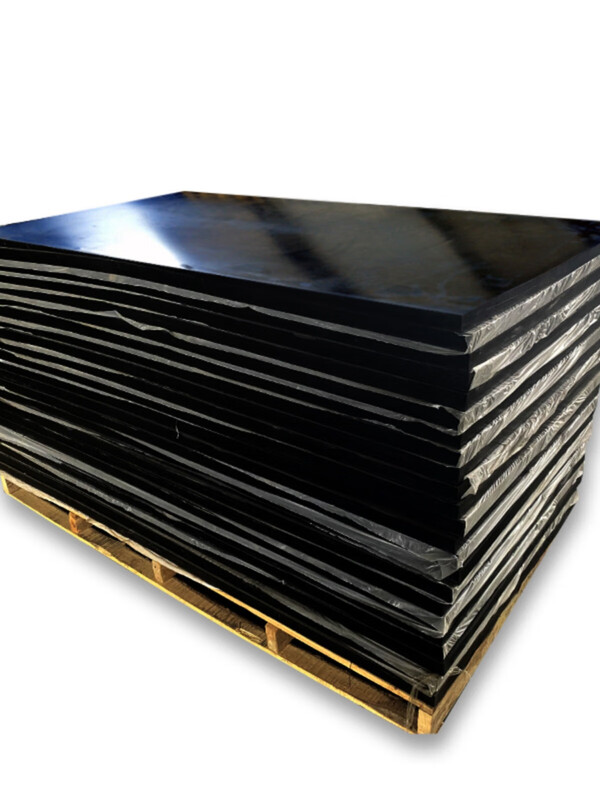 Pipeshuo thickened high-elastic industrial rubber rectangular plate 15mm20mm30mm shock-absorbing rubber floor mat wear-resistant bridge buffer