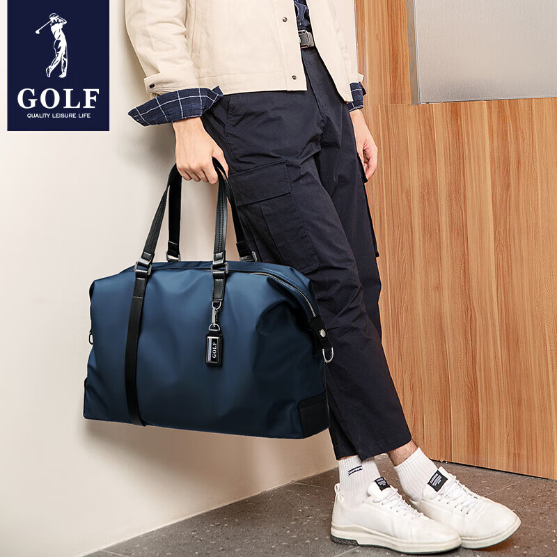 Golf (GOLF) travel bag, leisure sports and fitness bag, portable shoulder bag, men's short-distance travel bag, large-capacity business trip bag