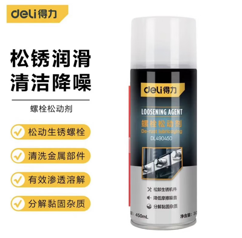 Deli Deli Bolt Loosening Agent Cleaning Agent 450ml