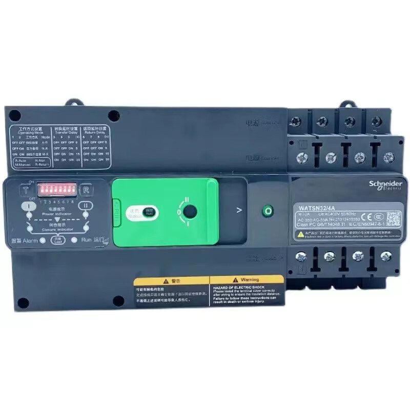Schneider Wangao dual power supply WATSN100-32A//63/100/160/250/400 4P 500A