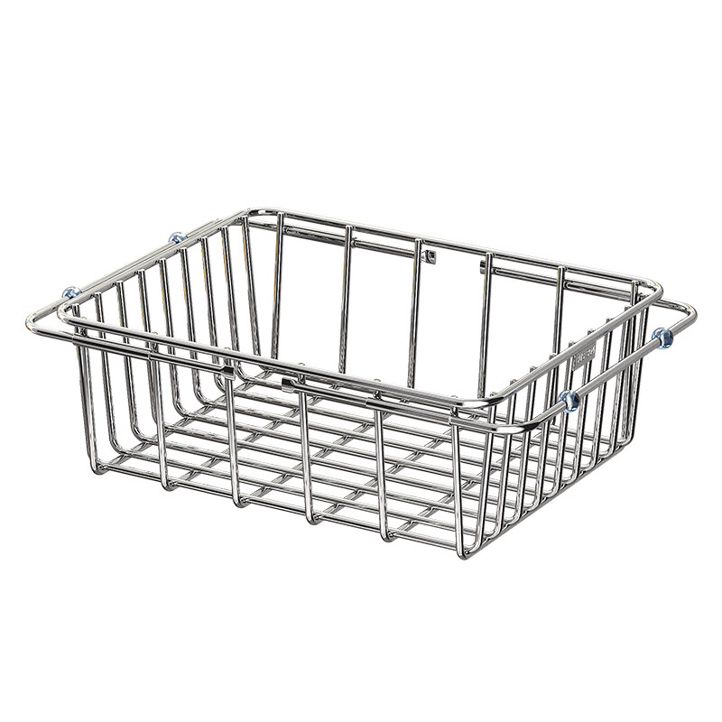 Shuaishi kitchen rack 304 stainless steel sink drain rack retractable dish rack vegetable basket fruit and vegetable storage rack