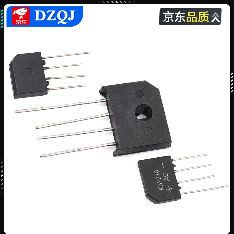 Rectifier bridge KBP307/310/206/210 2A3A KBU808/1510 RS507 flat bridge rectifier KBP310 (5 pieces)
