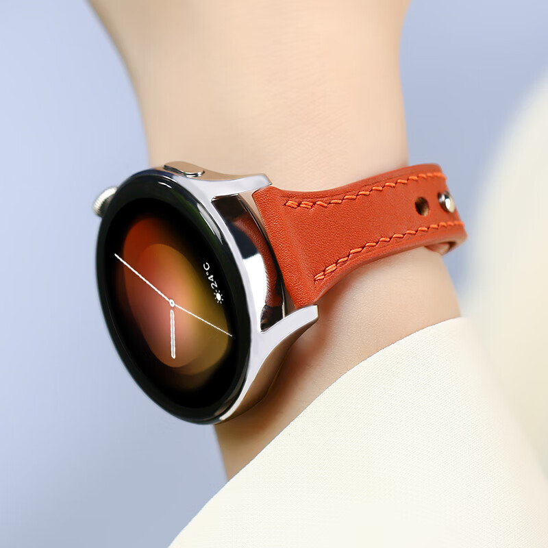 Huawei (HUAWEI) Goddess Customized Huawei Original Watch Women's Sports Smart Watch WeChat Phone Blood Oxygen Monitoring Girl Chinese Valentine's Day Birthday Gift for Girlfriend or Wife WATCH3 Siamese Crocodile Customized - Frost White Crocodile Leather Model