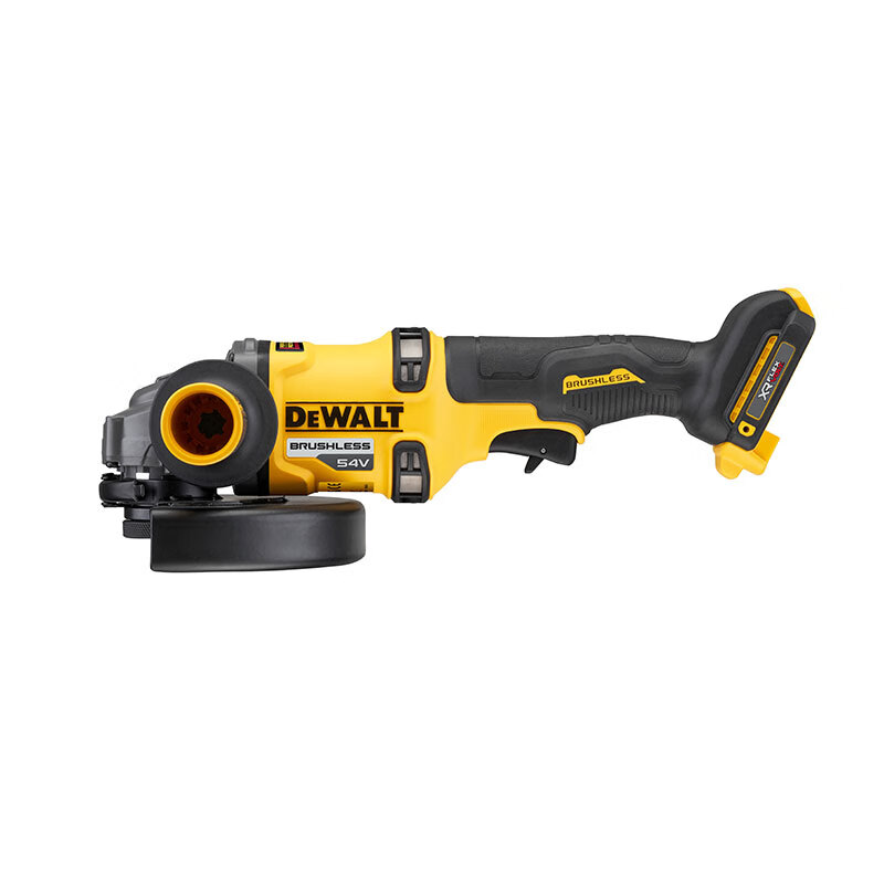DEWALT 60V lithium battery rechargeable brushless 180mm angle grinder DCG440 metal concrete stone grinding and cutting machine DCG440N two batteries and one charge 6.0A