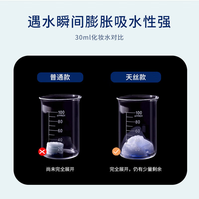 UPLUS compressed facial mask paper wet compress facial mask paper spa mask paper Tencel 50 capsules individually packed ultra-thin hydrating