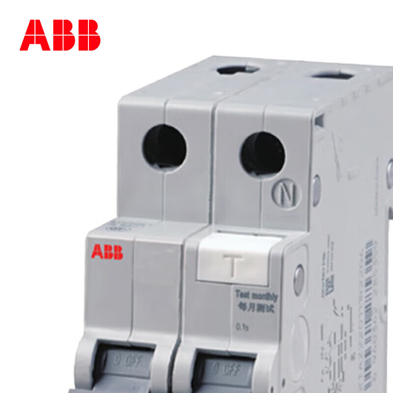 ABB air switch GSE201 series 230VAC 1P+N 16A electronic 30mA GSE201 AC-C16/0.03 10236256 leakage protection switch