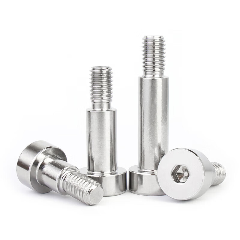 Jinchao 304 stainless steel hexagon socket plug screw shoulder shoulder equal height limit step bolt M34M6M8 6*8*M5 (5 pieces)