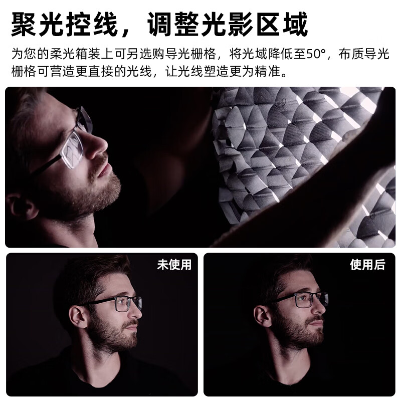 AMBITFUL Zhijie PF40SE octagonal deep mesh soft box set-top small mini quick-install diffuser is suitable for Godox TT520/V860II/v850II/V1/AD200 series