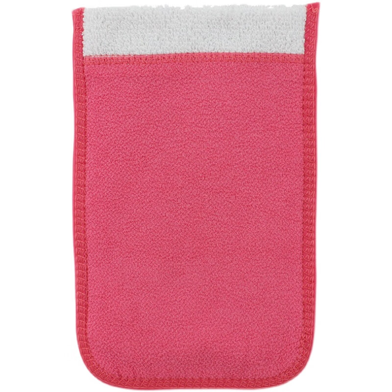 Ziwei Northeast Ziwei brand bath towel bear double-sided 250D unisex household bath gloves personal cleaning supplies pink + purple Ziwei bear