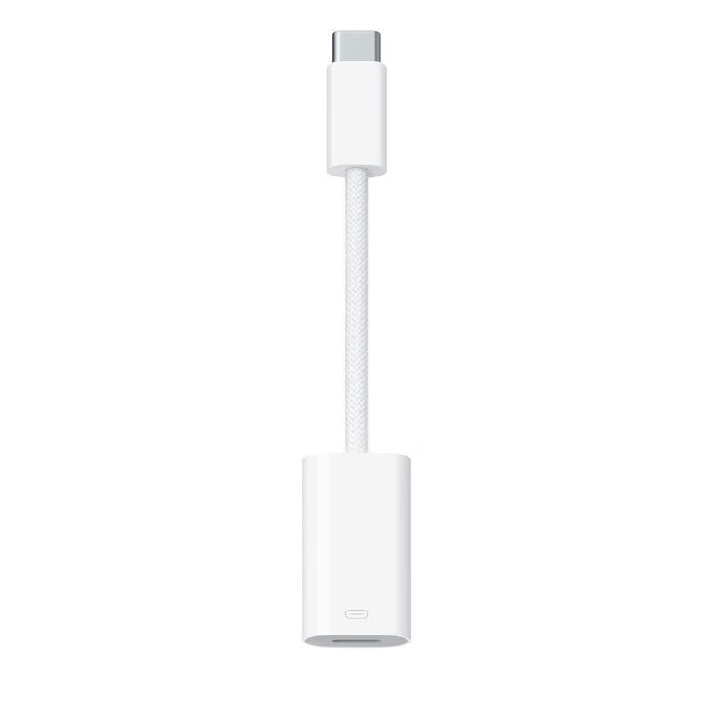 Avigers Apple 17 mobile phone adapter iphone15pro/16pro max/15plus mobile phone lightning headset to type-c converter voice call sound card charging only lightning to type-c iPhone15/16 mobile phone