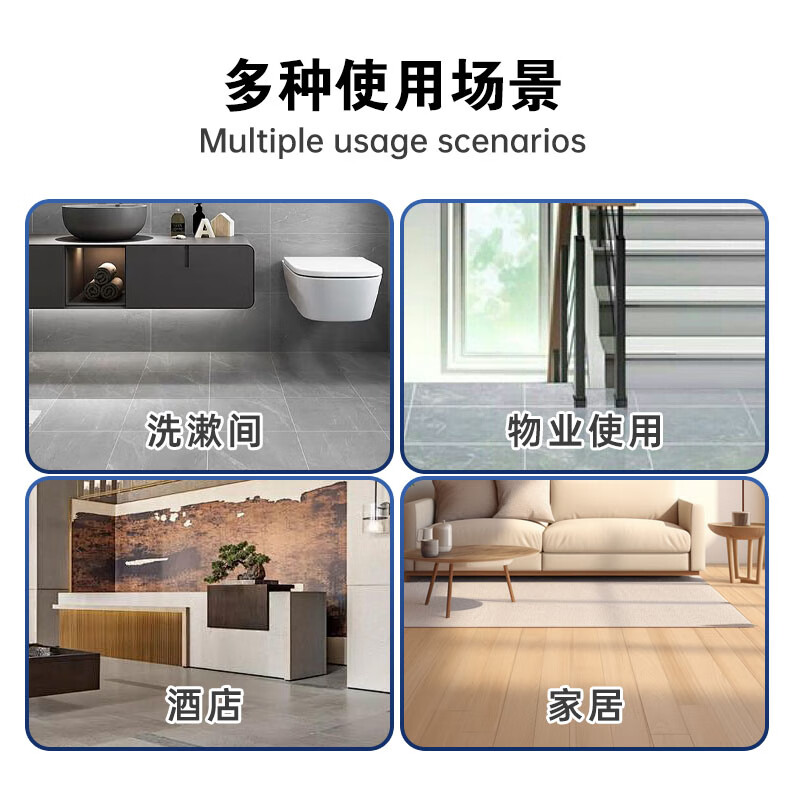 Hauskop flat mop 60cm commercial large factory workshop cleaning housekeeping office cotton line absorbent mop detachable