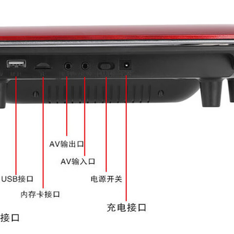 Amoi 29-inch mobile dvd player for the elderly, portable cd disc player, vcd disc, large screen all-in-one machine for watching movies, 29-inch blue exclusive version, ultra-clear screen, standard delivery disc