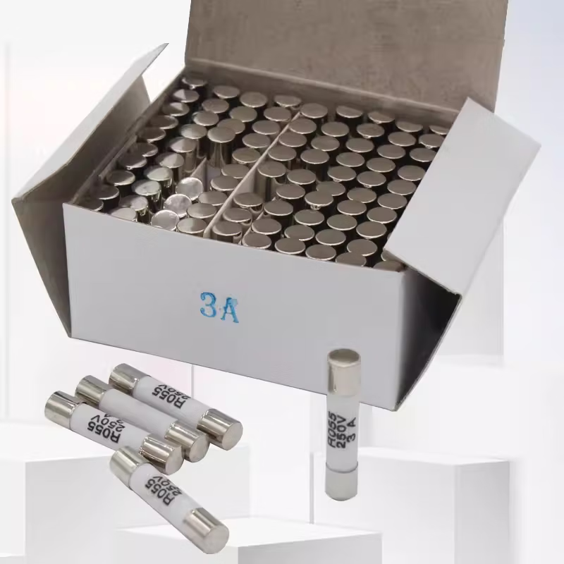 R054 ceramic fuse tube 5*20mm fuse 0.5A1A2A5A-10A16A20A RO54 250V R054 ceramic 5x20mm 10A (10 pieces)