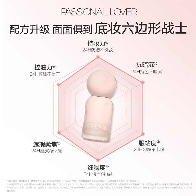 Passional Lover member trial PL can't rub off the liquid foundation 4.0 upgraded version try out the liquid foundation sample trial