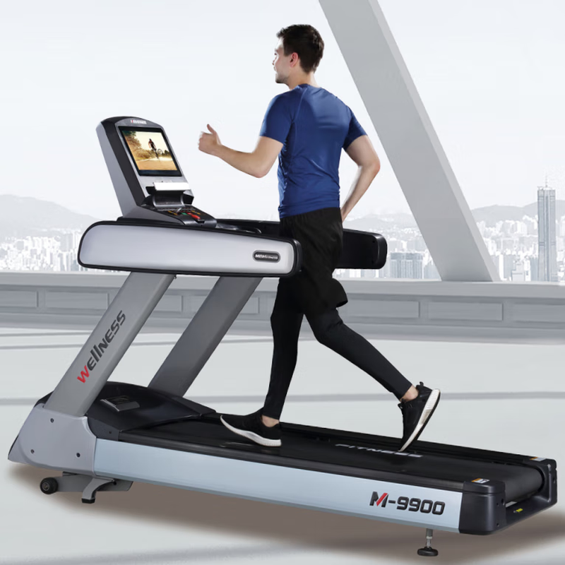 Maybaohe Maybaohe M9900 large commercial treadmill AC variable frequency electric treadmill gym dedicated silent Maybaohe M9900 LCD wifi