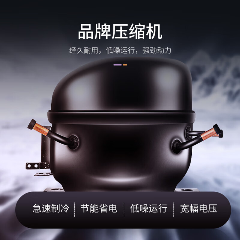 AUCMA display cabinet refrigerated full-screen beer cabinet air-cooled frost-free fresh cabinet commercial multi-door vertical freezer refrigerator beer beverage high-end internet celebrity liquor KTV bar convenience store direct air cooling double door 628 liters LSC-625D