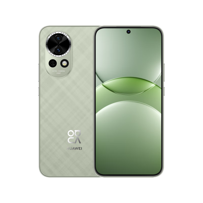 99% new Huawei nova 13 256GB Loden Green Front 60MP ultra-wide-angle portrait AI photo retouching Beidou satellite picture news Hongmeng smart direct-screen mobile phone Android Self-operated returns Can check the quality inspection report