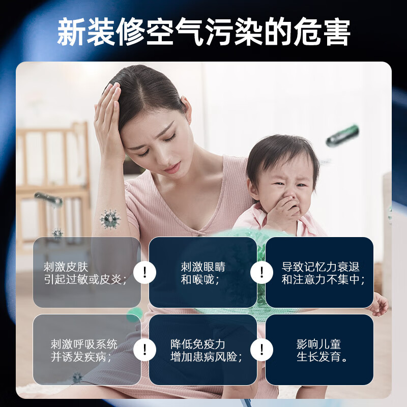 Shuimulan CMA formaldehyde detection professional formaldehyde detection door-to-door without formaldehyde removal detection formaldehyde detection instrument detection box pregnancy and infant single item suitable for retesting