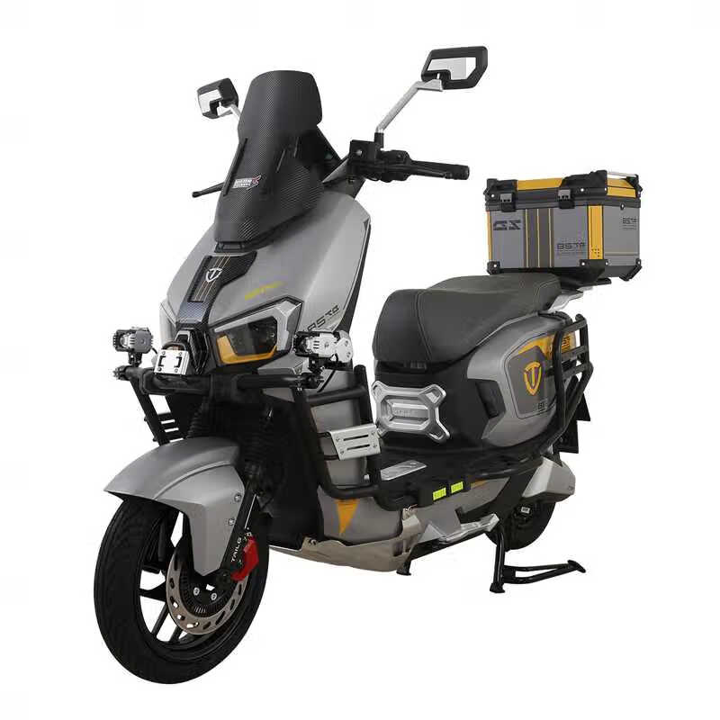 Tailing electric motorcycle Fengshen Ultra new high-end with ABS electric vehicle tower Xiaoha battery-replacement version take-out vehicle limited time gift trunk does not include battery and charger matte gray