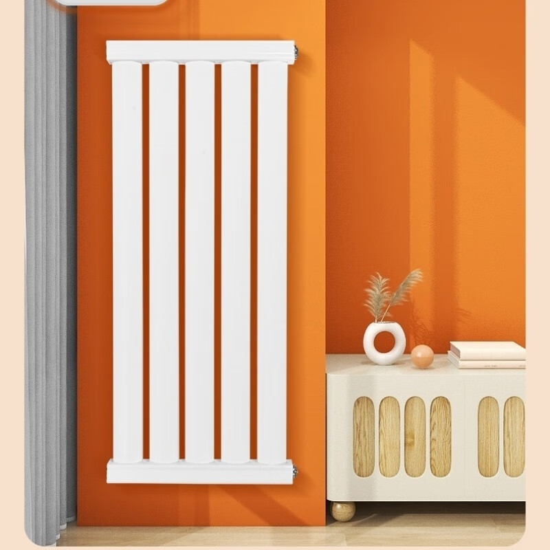DIONO steel radiator large water channel household central heating water heating radiator wall-mounted horizontal bedroom living room heating 650mm high 14 columns long 1.4 meters (thickness 2.0)
