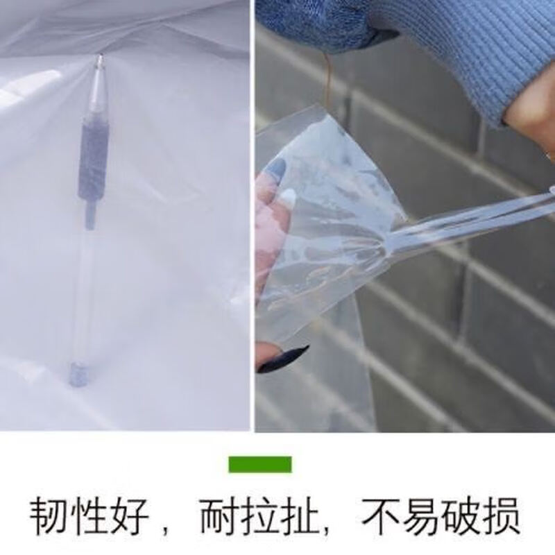 Jiayou agricultural transparent plastic film for growing vegetables and small shed film, agricultural special film, plastic cloth insulation mulch film to prevent cold, 4 wire small shed special film, 2 meters wide and 5 meters long