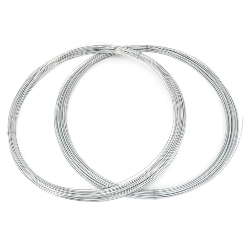 Bingyu Galvanized Iron Wire Industrial Construction Site Construction Wire Bundling Wire Tie No. 10 Thick 3.5mm 5kg Long About 66 Meters/Roll BYT-202