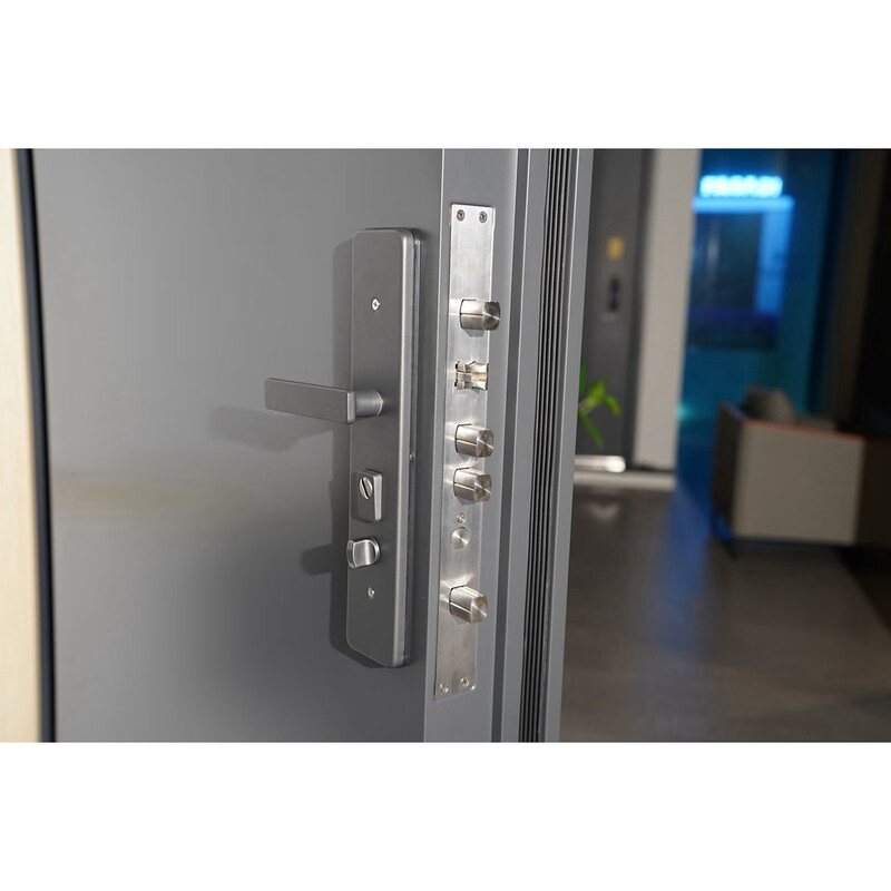 Xinkaiman T-shaped aluminum edged Kaicheng 960*2050 anti-theft door security door bulletproof door