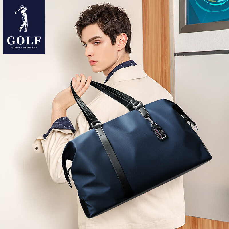 Golf (GOLF) travel bag, leisure sports and fitness bag, portable shoulder bag, men's short-distance travel bag, large-capacity business trip bag