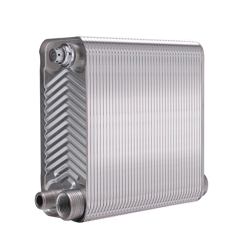 Ai style home heat exchanger radiator floor heating hot water exchanger RV stainless steel plate over water heating equipment cooler thickened version 24 layers on the same side