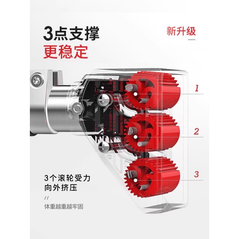 DEATKN German horizontal bar indoor home punch-free wall door boom home fitness pull-up equipment sixth generation suitable for installation at a distance of 72-98cm