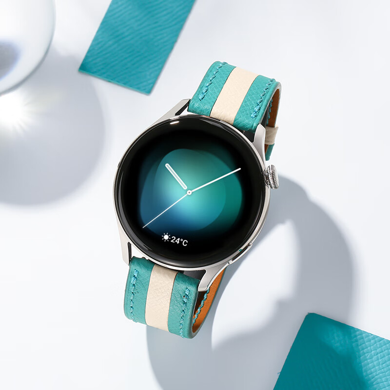 Huawei (HUAWEI) Goddess Customized Huawei Original Watch Women's Sports Smart Watch WeChat Phone Blood Oxygen Monitoring Girl Chinese Valentine's Day Birthday Gift for Girlfriend or Wife WATCH3 Siamese Crocodile Customized - Frost White Crocodile Leather Model