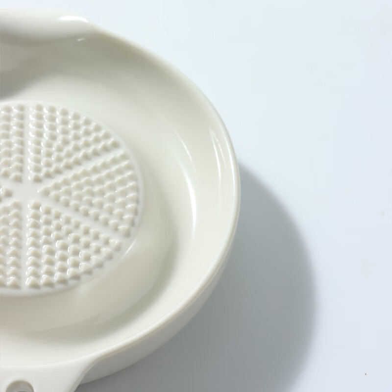 Baijie ceramic ginger paste artifact garlic paste ginger grinding plate bowl rub ginger juice garlic grinder manual manual mud grinder