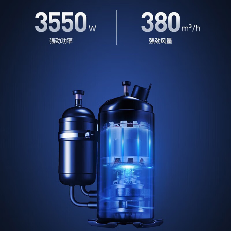 Midea mobile air-conditioning and refrigeration all-in-one home vertical single-cooling one-horsepower outdoor air conditioner small 1-horsepower light-sound energy-saving rental house kitchen installation-free compressor refrigeration fan large 1.5-horsepower single cooling KY-35/N1Y-PD3