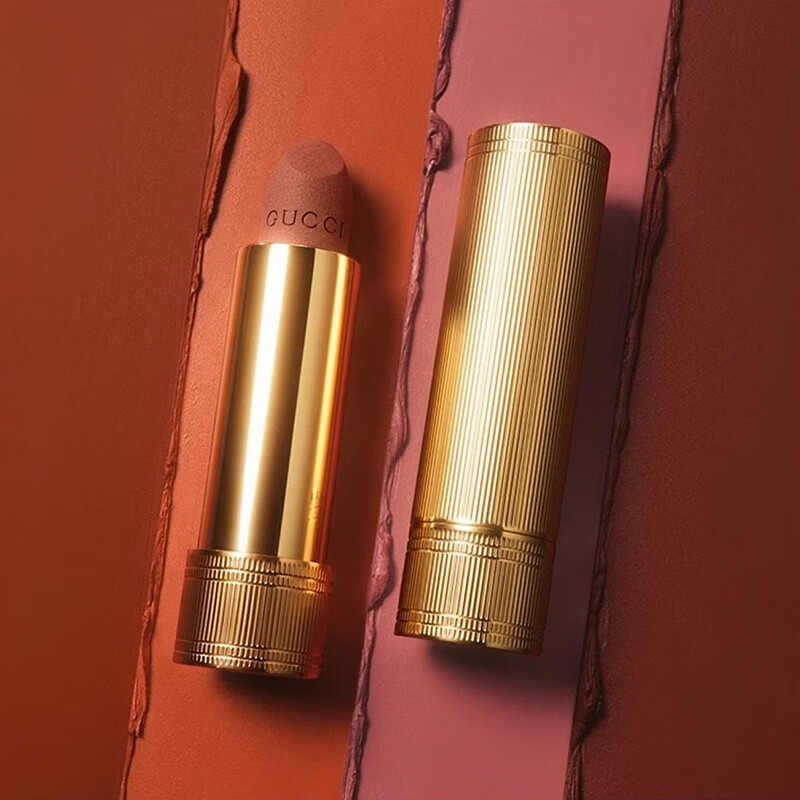 Gucci (GUCCI) New Year's Day gift, lipstick gift box, perfume, women's cosmetics set, makeup gift box, birthday gift for girlfriend, free perfume, double lipstick gift box