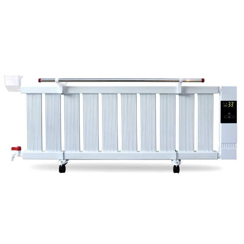 Qingshan air water heating heater with water electric heating radiator household intelligent water injection circulation type electric heater with water electric radiator 10 columns intelligent knob temperature adjustment - no noise