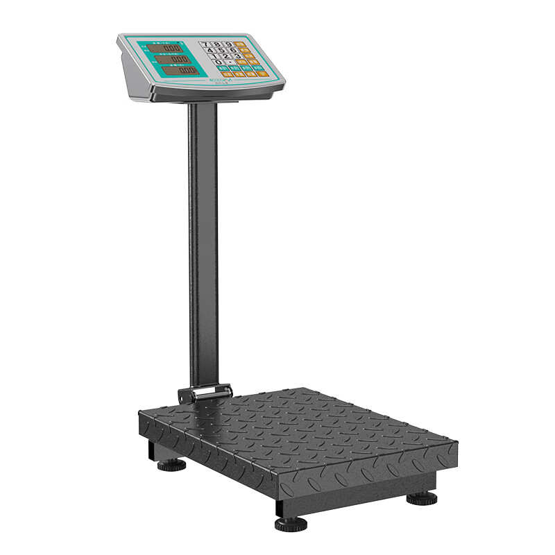 Forty thousand kilometers (40000KM) electronic scale 180KG commercial foldable pricing scale precision vegetable market stainless steel kilogram weighing scale stainless steel thickened