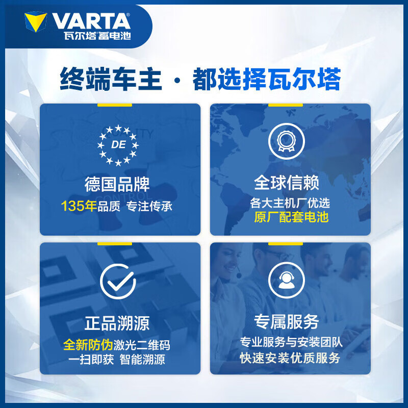 Original Valta battery brand new genuine EFB start-stop battery 12V battery city door-to-door installation trade-in Q85 Mazda CX-5 CX-4 CX-3