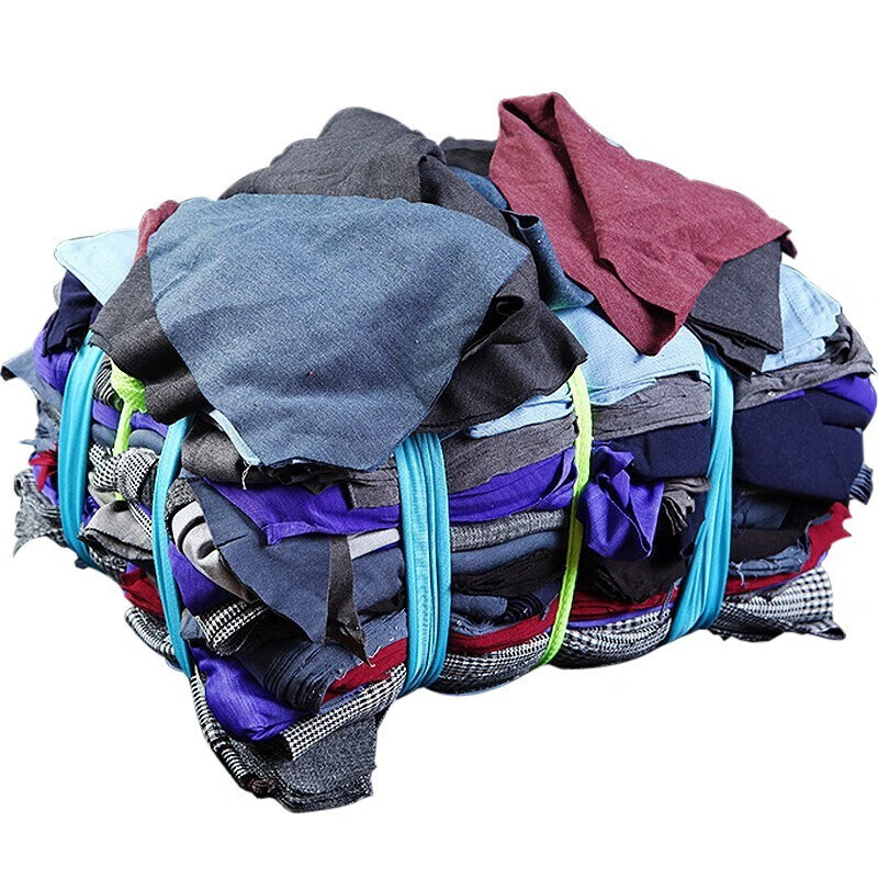 Jinshiluo Industrial Machine Cleaning Cloth 10kg Colored Machine Cleaning Cloth Water- and Oil-Absorbing Cotton Cloth Variegated Machine Cleaning Cloth KT-264